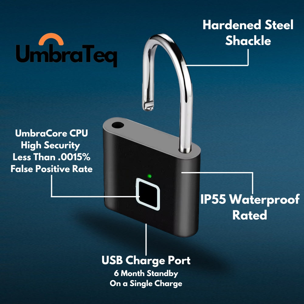 Umbrateq C2 Smart Fingerprint Padlock